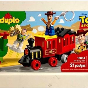 LEGO DUPLO Toy Story Train 10894 Building Bricks (21 Pieces) All pieces no box